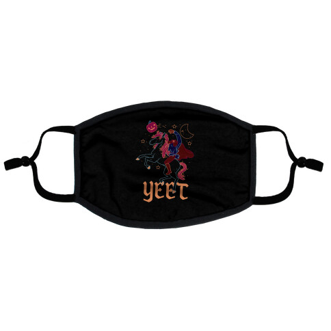 Yeetless Horseman Flat Face Mask