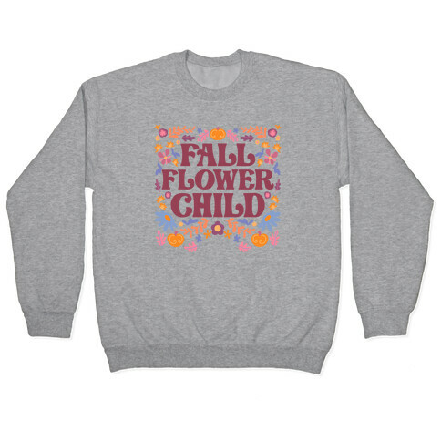 Fall Flower Child Pullover