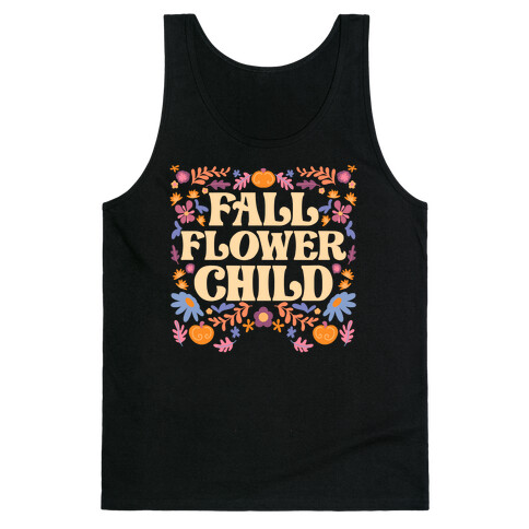 Fall Flower Child Tank Top