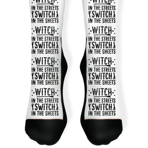 Witch In The Streets Switch In The Sheets Sock