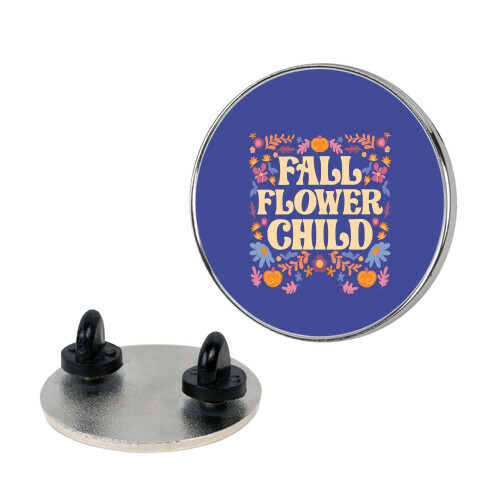 Fall Flower Child Pin