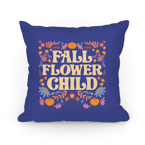 Fall Flower Child Pillow