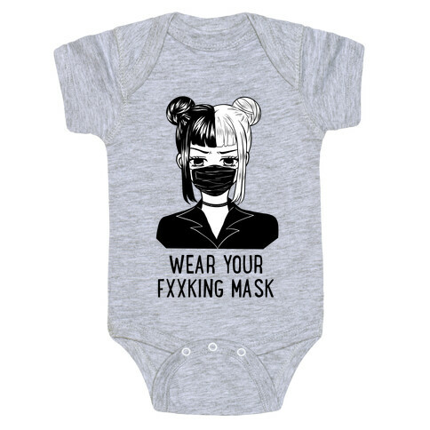 Wear Your Fxxking Mask Baby One-Piece