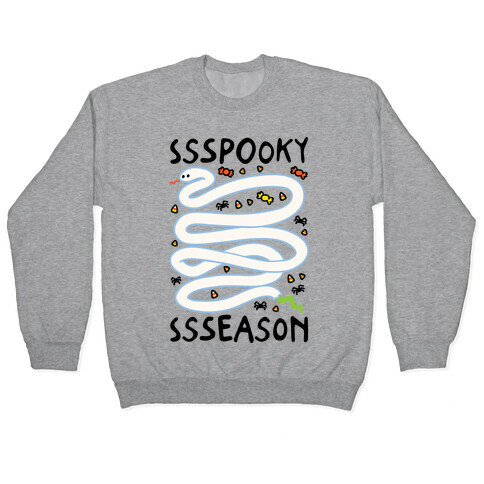 Ssspooky Ssseason Snake  Pullover