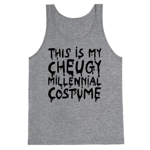This Is My Cheugy Millennial Costume Tank Top