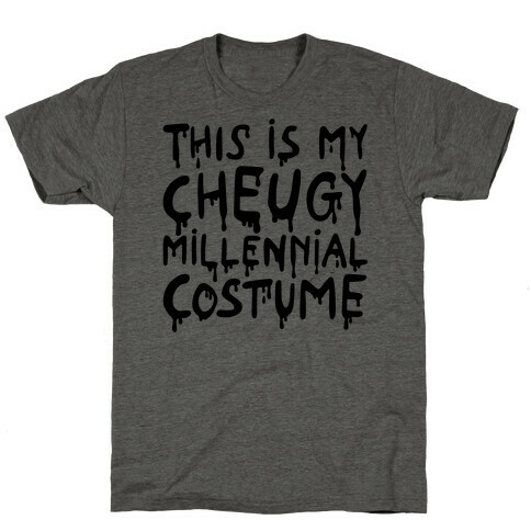 This Is My Cheugy Millennial Costume T-Shirt