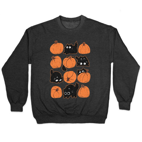 Pumpkin Cats Pullover