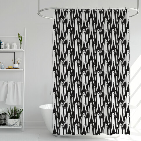 Fresno Nightcrawler Pattern  Shower Curtain