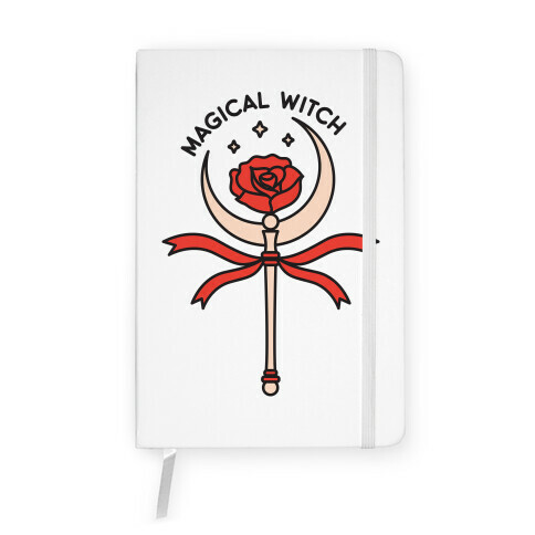 Magical Witch Wand Notebook