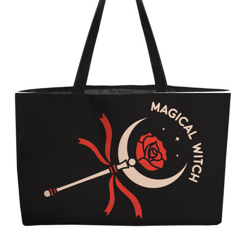 Magical Witch Wand Weekender Tote