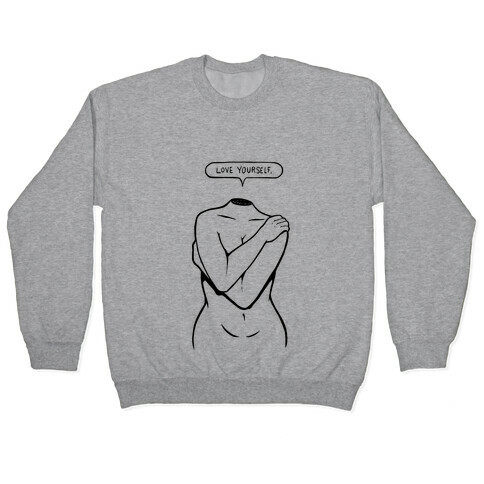 Love Yourself Plus (black) Pullover