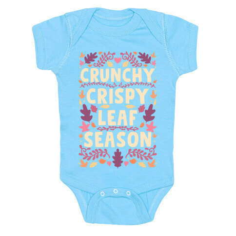 Crunchy Crispy Leaf Season Baby One-Piece