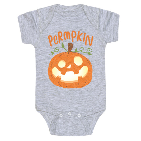 Permpkin Derpy Pumpkin Baby One-Piece