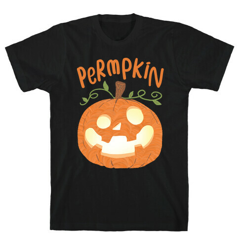 Permpkin Derpy Pumpkin T-Shirt