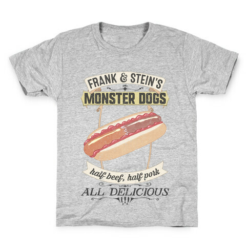 Frank & Stein's Monster Dogs Kids T-Shirt