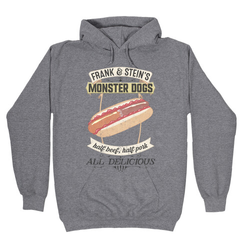 Frank & Stein's Monster Dogs Hooded Sweatshirt