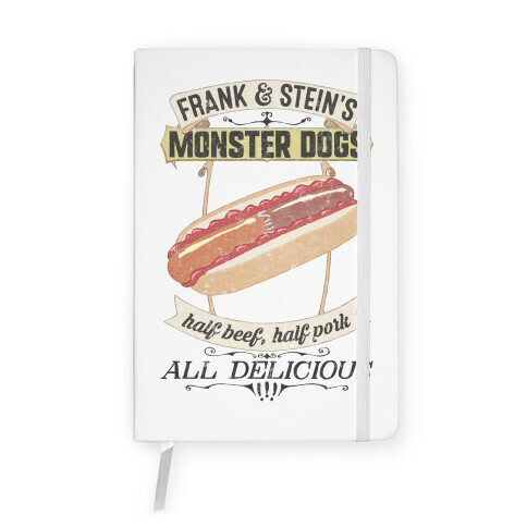 Frank & Stein's Monster Dogs Notebook