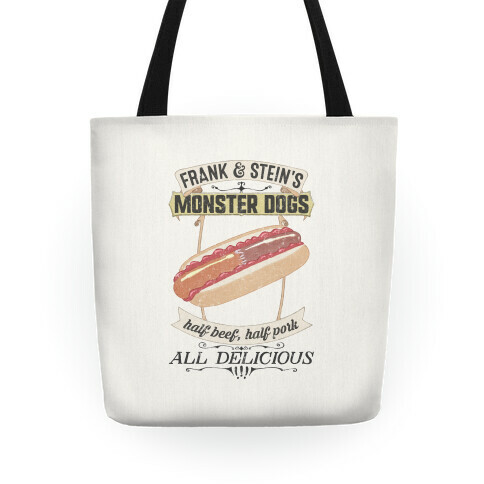 Frank & Stein's Monster Dogs Tote