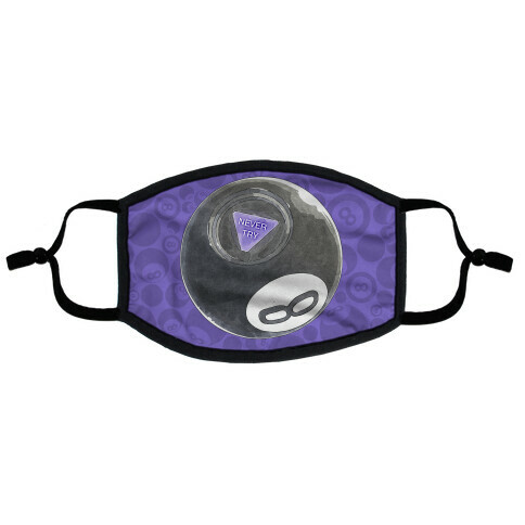 Nihilist 8-Ball Flat Face Mask