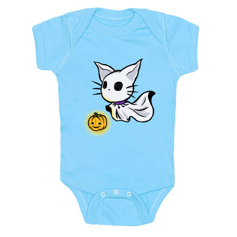 Ghost Cat Baby One-Piece