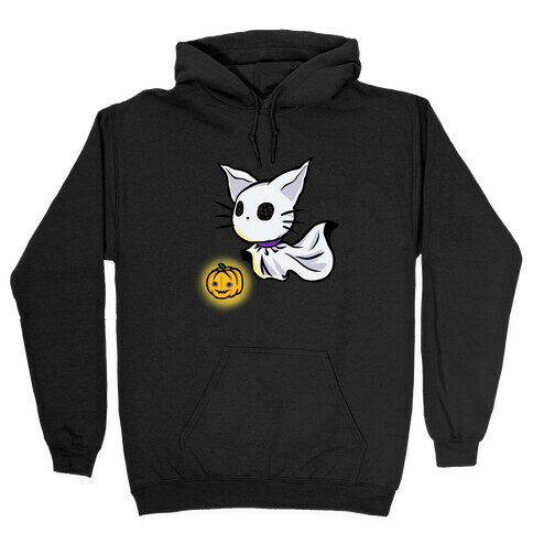 Ghost Cat Hooded Sweatshirt