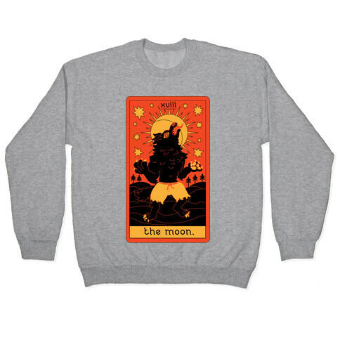 The Moon Werewolf Tarot Pullover