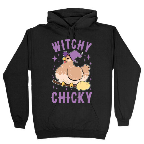 Witchy Chicky Hooded Sweatshirt