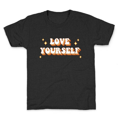 Love Yourself (groovy) Kids T-Shirt