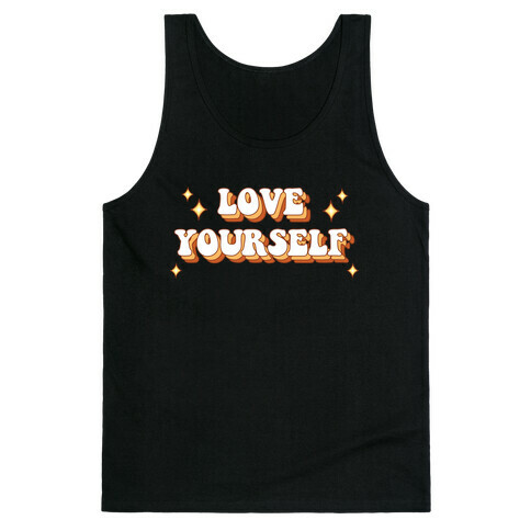 Love Yourself (groovy) Tank Top