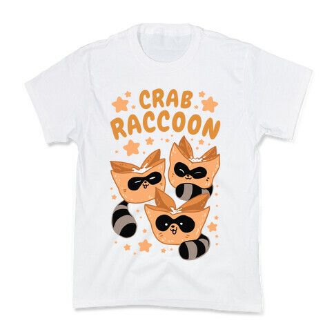 Crab Raccoon Kids T-Shirt