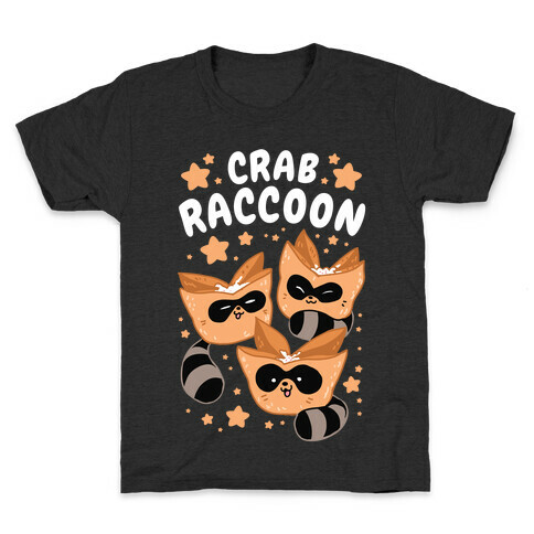 Crab Raccoon Kids T-Shirt