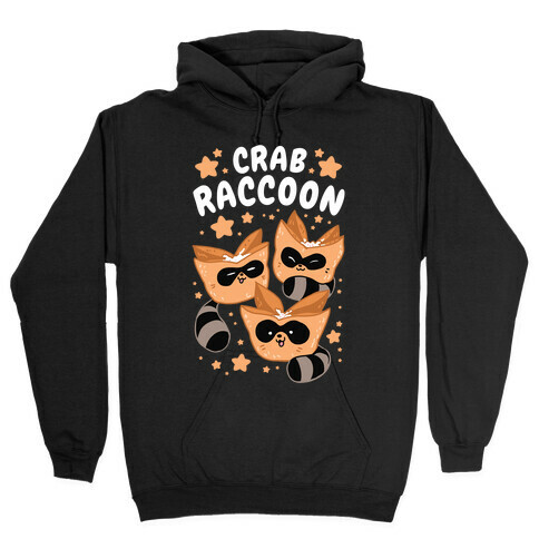 Crab Raccoon Hooded Sweatshirt