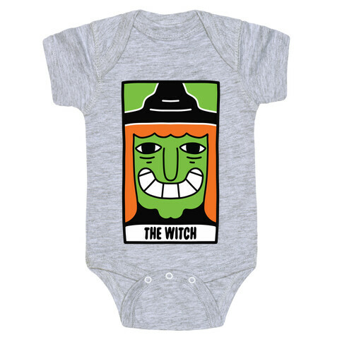 The Witch Tarot Card Baby One-Piece