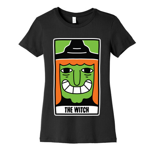 The Witch Tarot Card Womens T-Shirt