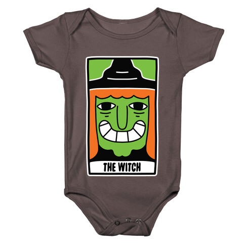 The Witch Tarot Card Baby One-Piece