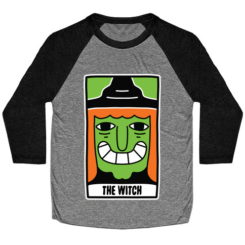 The Witch Tarot Card Baseball Tee