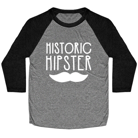 Historic Hipster Baseball Tee