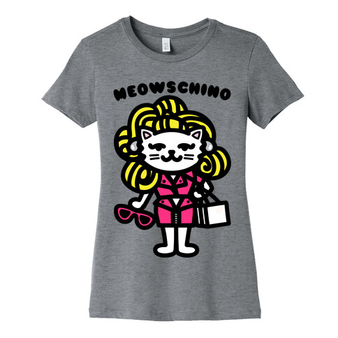 Meowschino Parody Womens T-Shirt