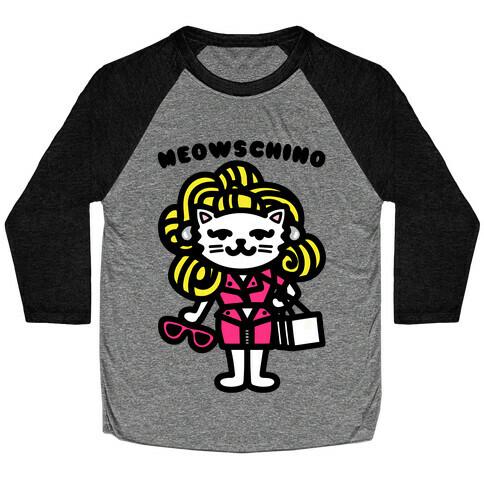 Meowschino Parody Baseball Tee