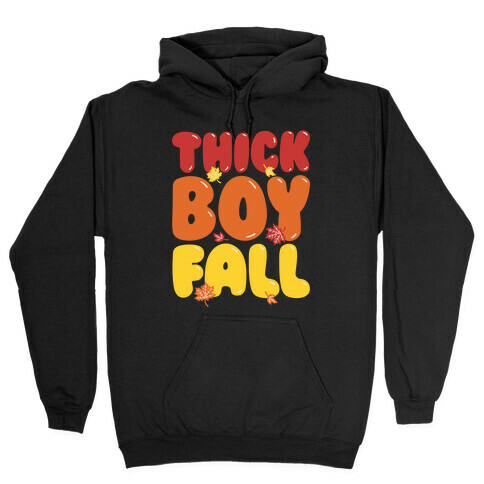 Thick Boy Fall Hooded Sweatshirt