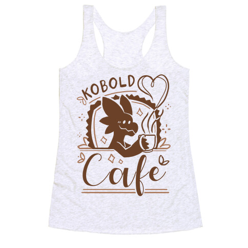 Kobold Cafe Racerback Tank Top