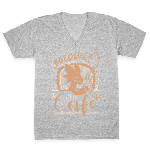 Kobold Cafe V-Neck Tee Shirt