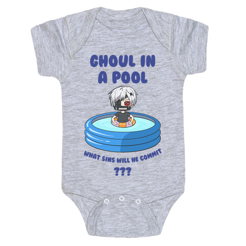 Ghoul In a Pool What Sins Will He Commit??? Baby One-Piece