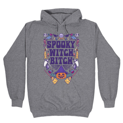 Spooky Witch Bitch Hooded Sweatshirt