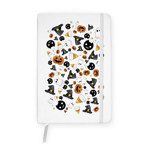 Spoopy Halloween Pattern Notebook