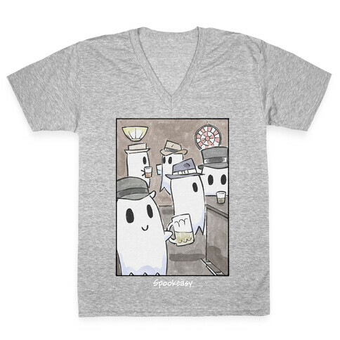 Spookeasy V-Neck Tee Shirt