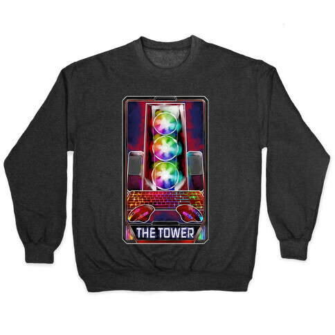 The Gaming Tower Tarot Card Pullover