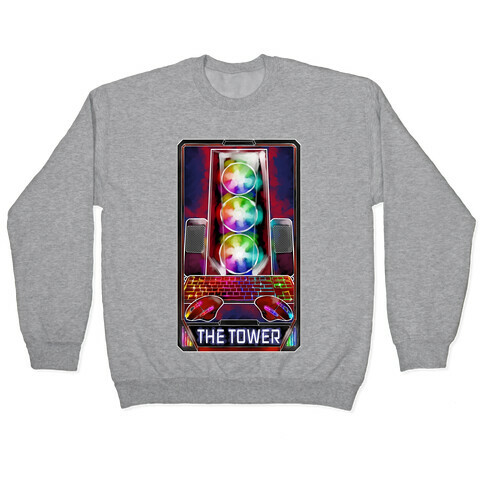 The Gaming Tower Tarot Card Pullover
