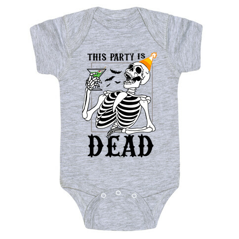 This Party Is Dead Baby One-Piece