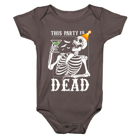 This Party Is Dead Baby One-Piece